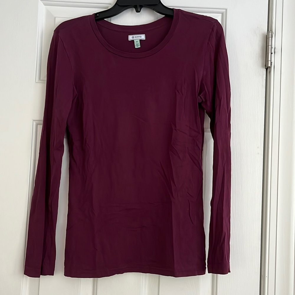 Susina Purple Long Sleeve M